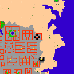 Minimap showing the entrance to Darashia 6b